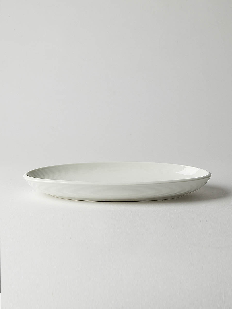 12" Cream Fish Platter