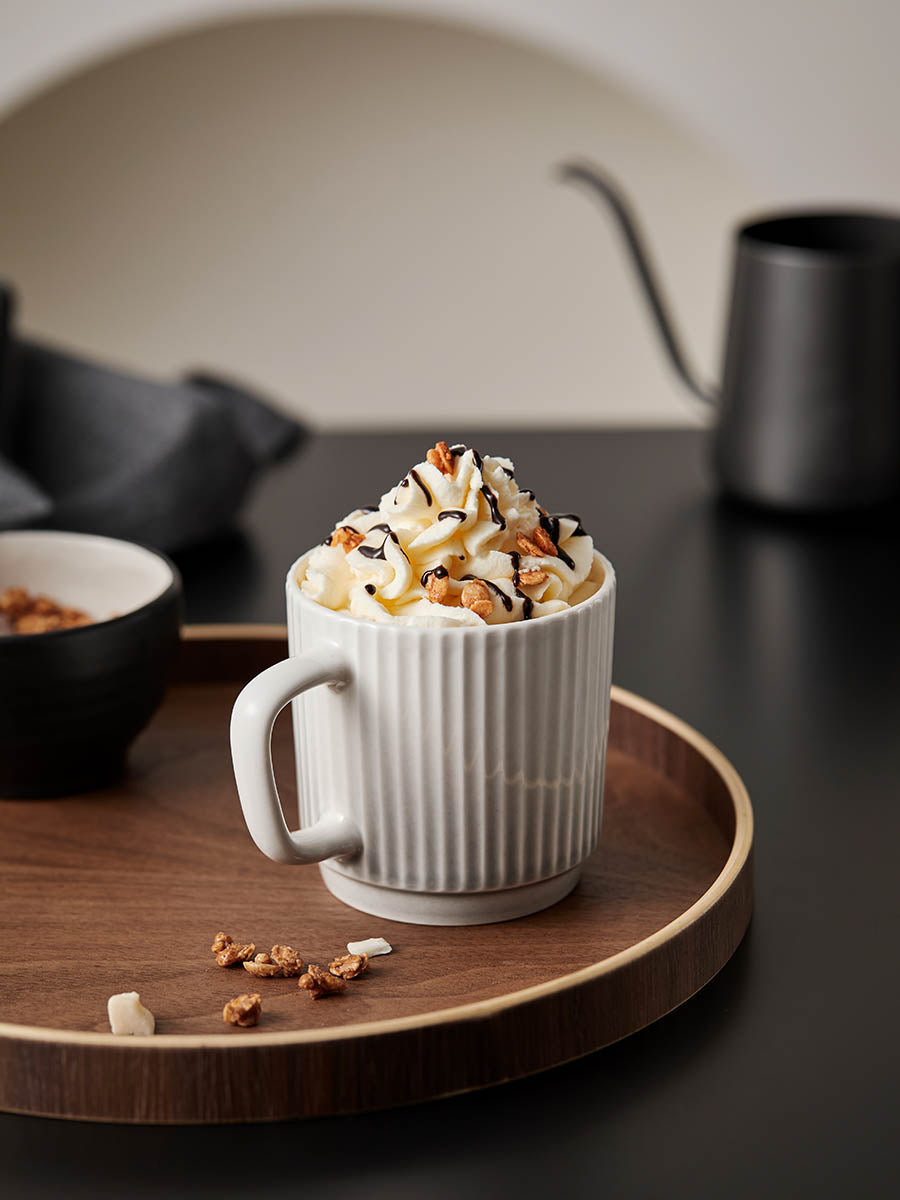 Gradient Grey Ceramic Mug