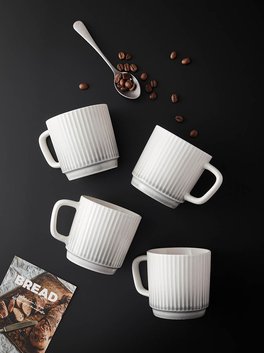 Gradient Grey Ceramic Mug