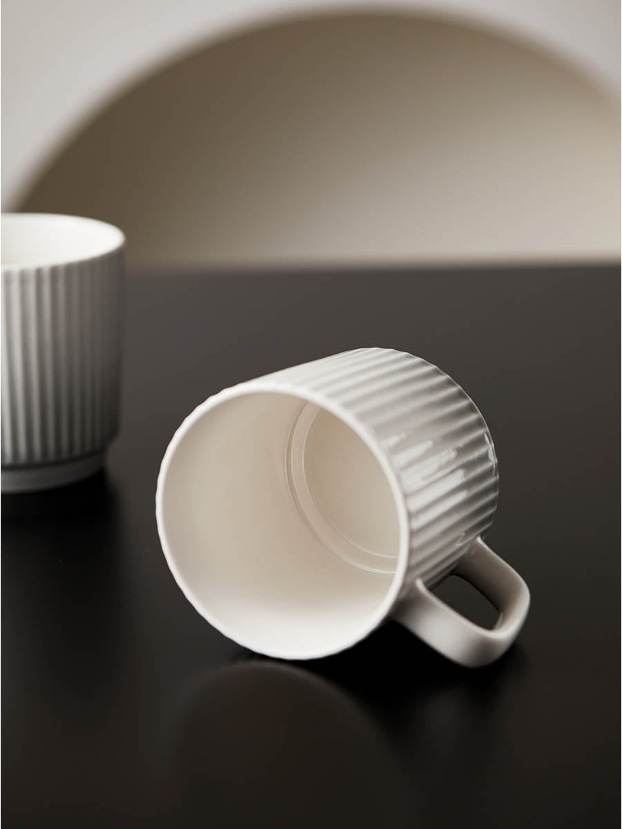 Gradient Grey Ceramic Mug