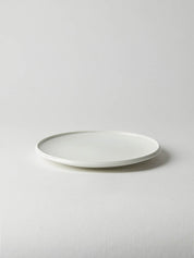 8.5" Cream Round Plate